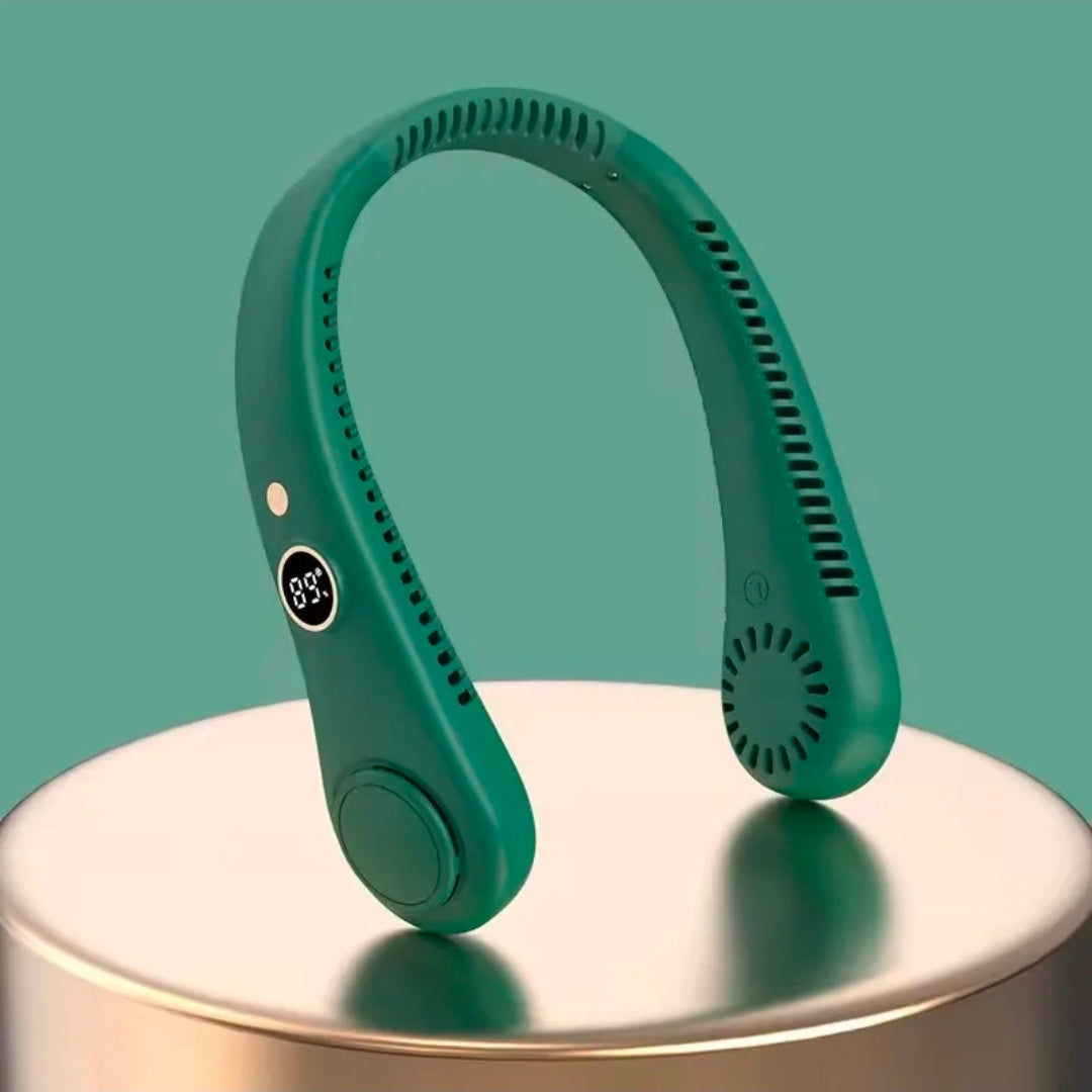 VedX AirFlow Pro green neck cooling fan